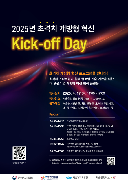 초격차 개방형 혁신 킥오프 데이